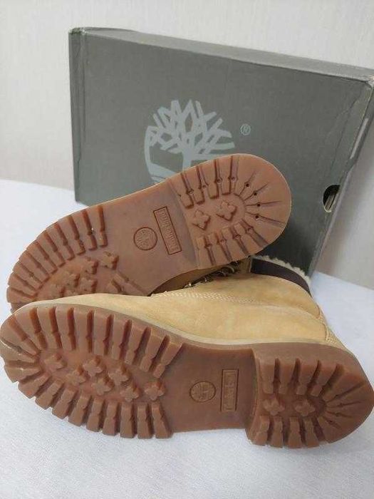 Черевики Timberland premium 6in wp shearling boo wheat nubuck 24 см