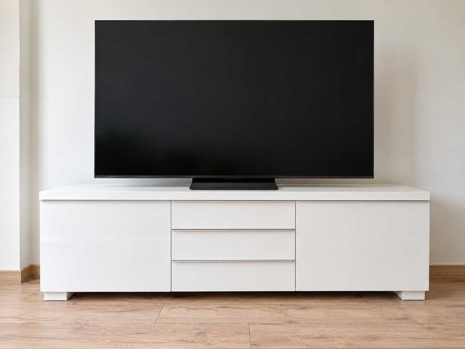 IKEA BESTÅ BURS szafka RTV biały