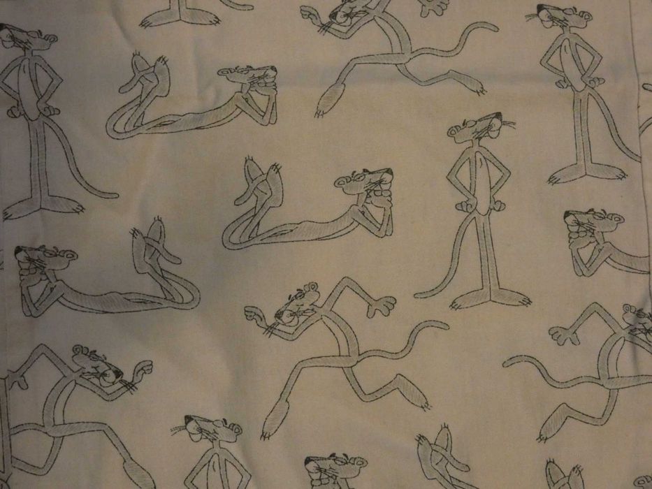 calças pijama pantera cor de rosa