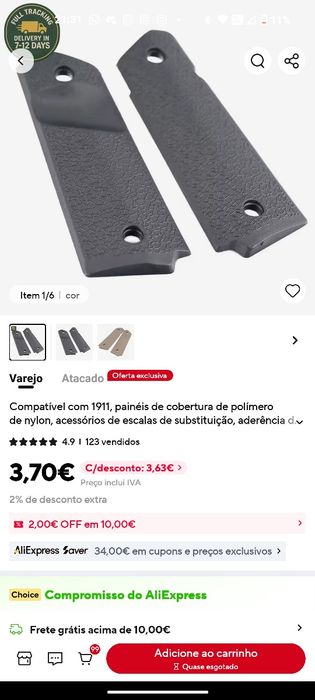 Airsoft Colt 1911 black greengas