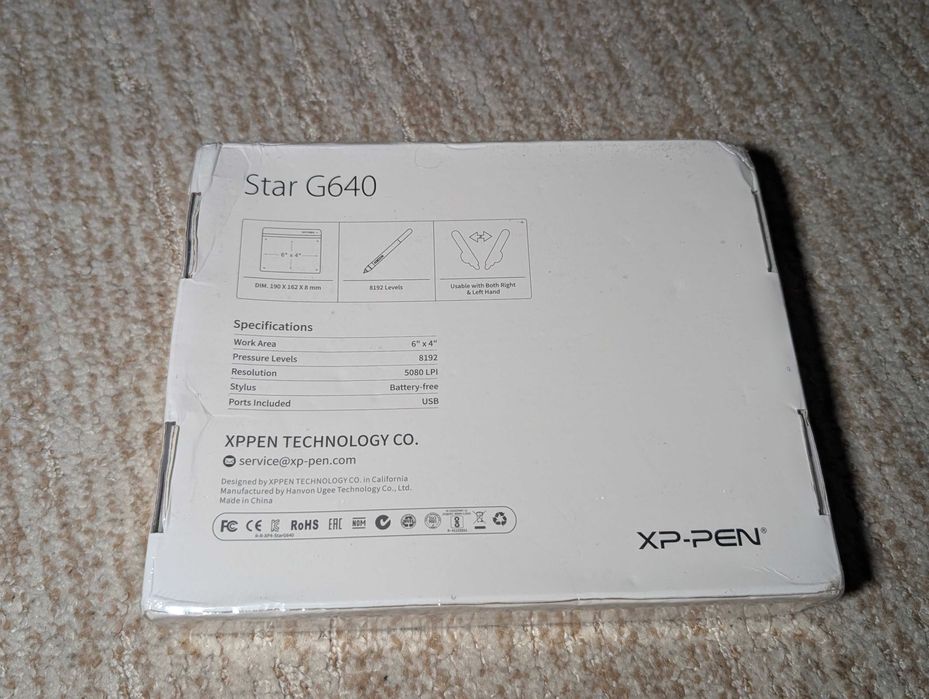 Графический планшет XPPen Star G640 | Huion H420