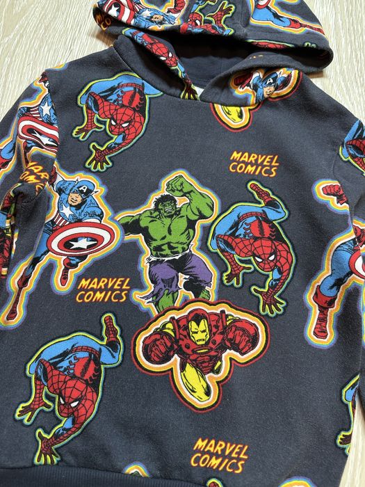 ‼️ худі фліс george 110 4 5 р супер героі Marvel Spider Man світшот