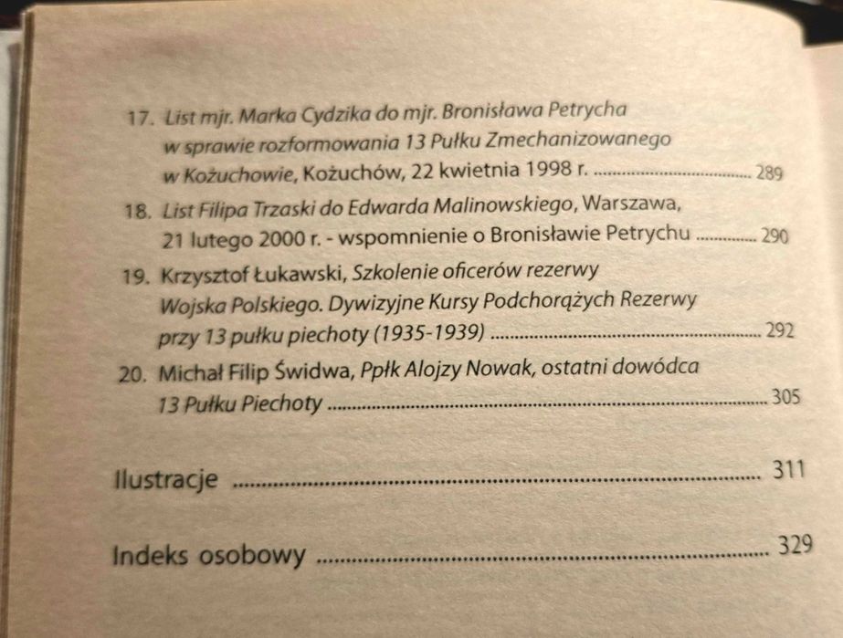 13 Pułk Piechoty w Kampanii Wrześniowej 1939 Relacje Pułtusku