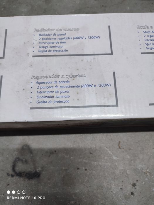 Aquecedor de casa de banho  varetas de quartzo