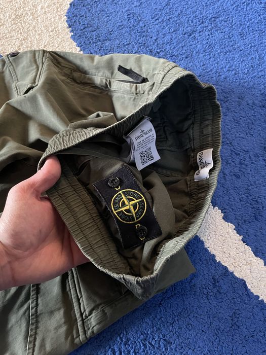 Stone island cargo pants oliva