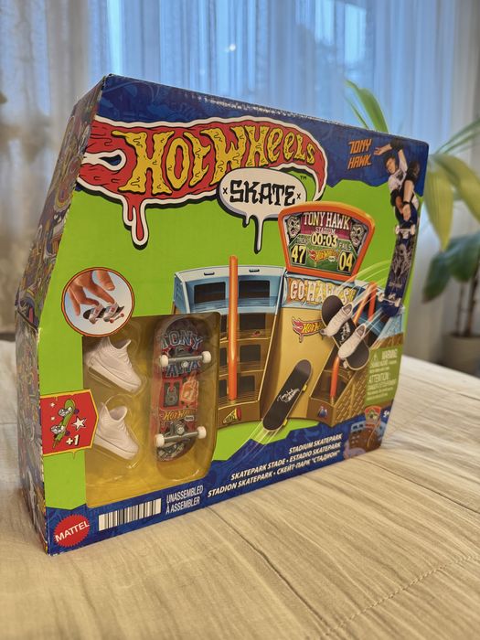 Ігровий набір Hot Wheels Перше тренування серії "Скейти" HGT91