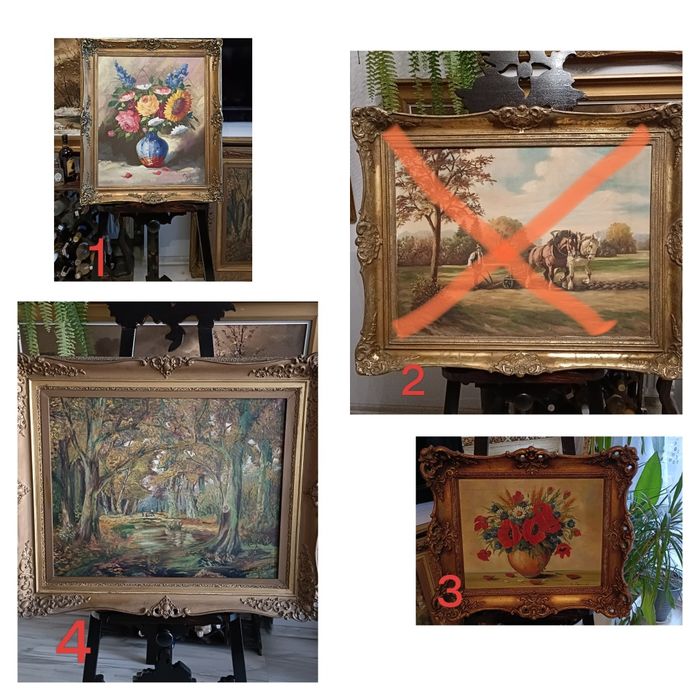 Obraz olejny - natura