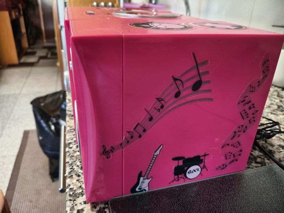 Rádio com CD de criança