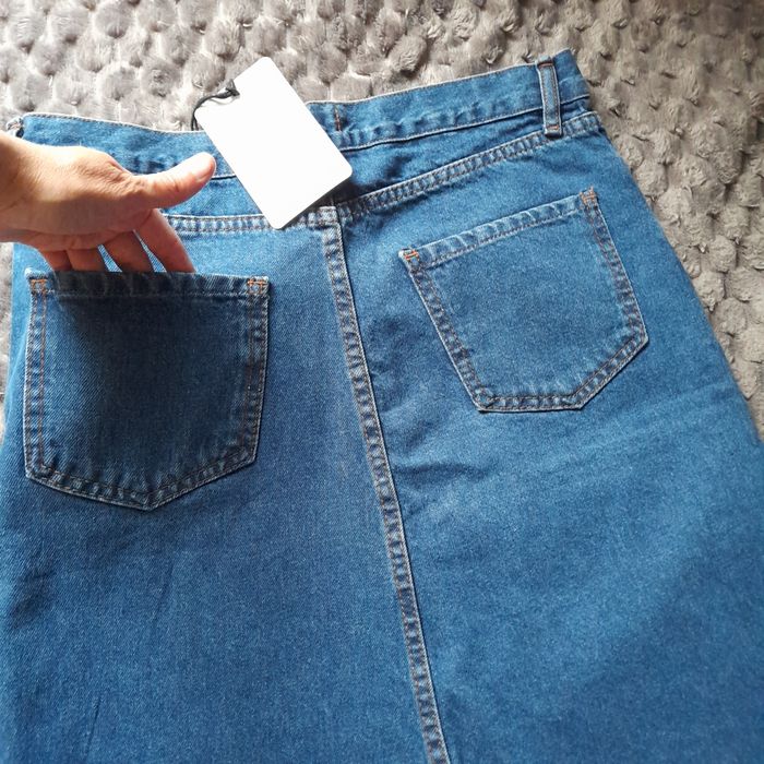 Спідниця, спідничка жіноча, джинс, джинсова, 38, m. 44-46. нова.