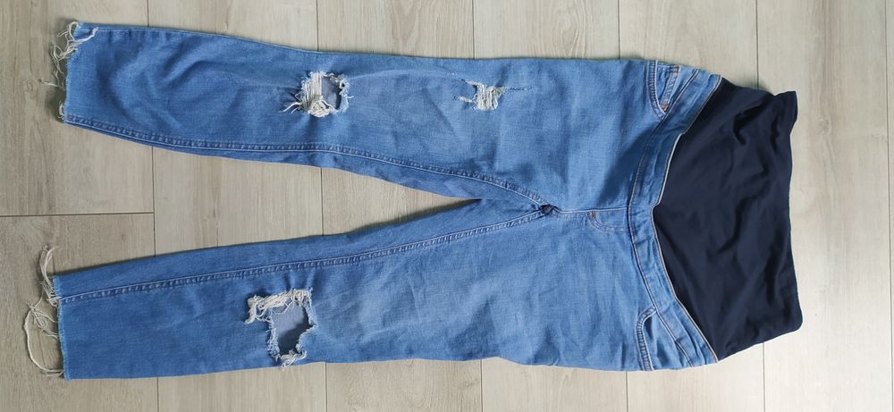 Spodnie ciążowe jeans s36 3/4