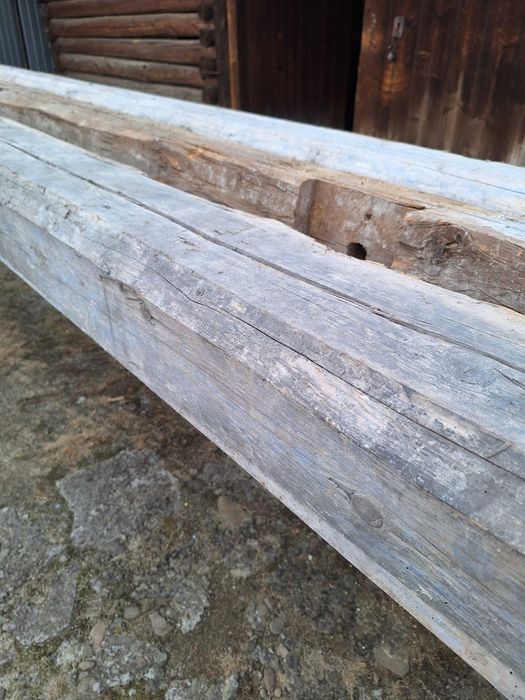 Stare belki ponad 150letnie sosnowe ciosane