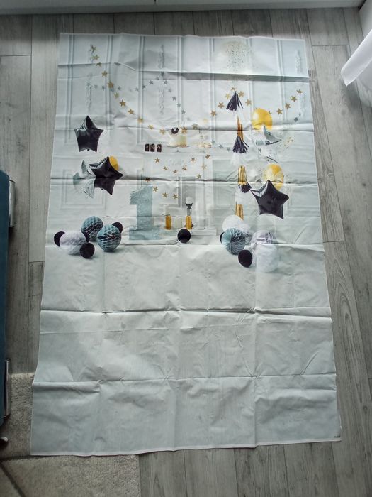 Tło fotograficzne do zdjęć na pierwsze urodziny