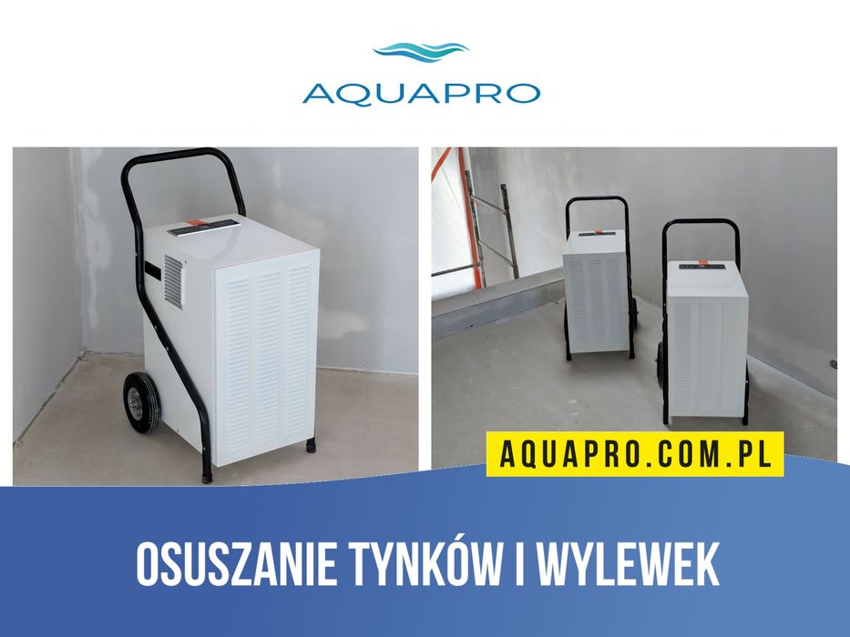 Wynajem osuszacza powietrza, nagrzewnic, lokalizacja wycieków