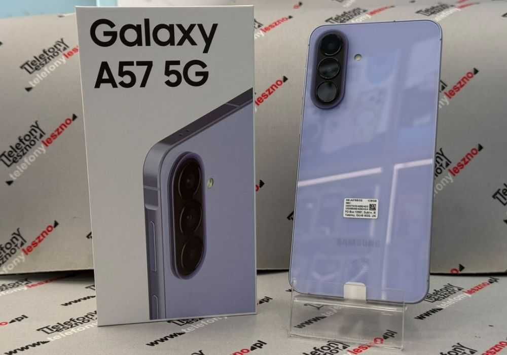 Samsung Galaxy A57 5G | 8 / 128 GB | RÓŻNE KOLORY | POWYSTAWOWY | SZKŁO GRATIS | Więcej w OPISIE |