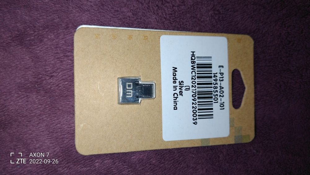 Адаптер usb otg к micro usb