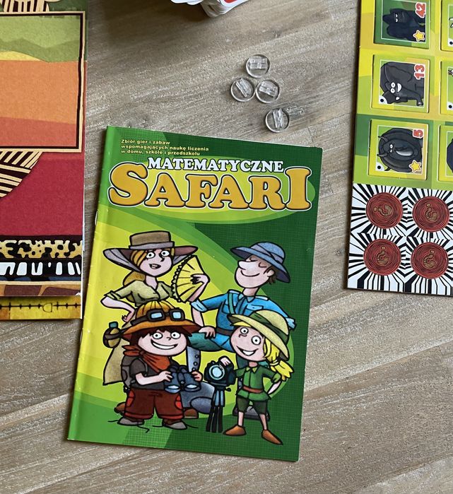 Gra planszowa Matematyczne Safari