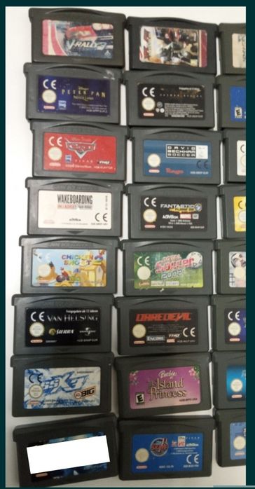 Vários Sonic 3 títulos Advance caixas bayblade, karate, Rayman Race,