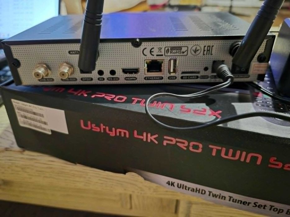 dekoder 4K UltraHD Twin Tuner Set Top Box