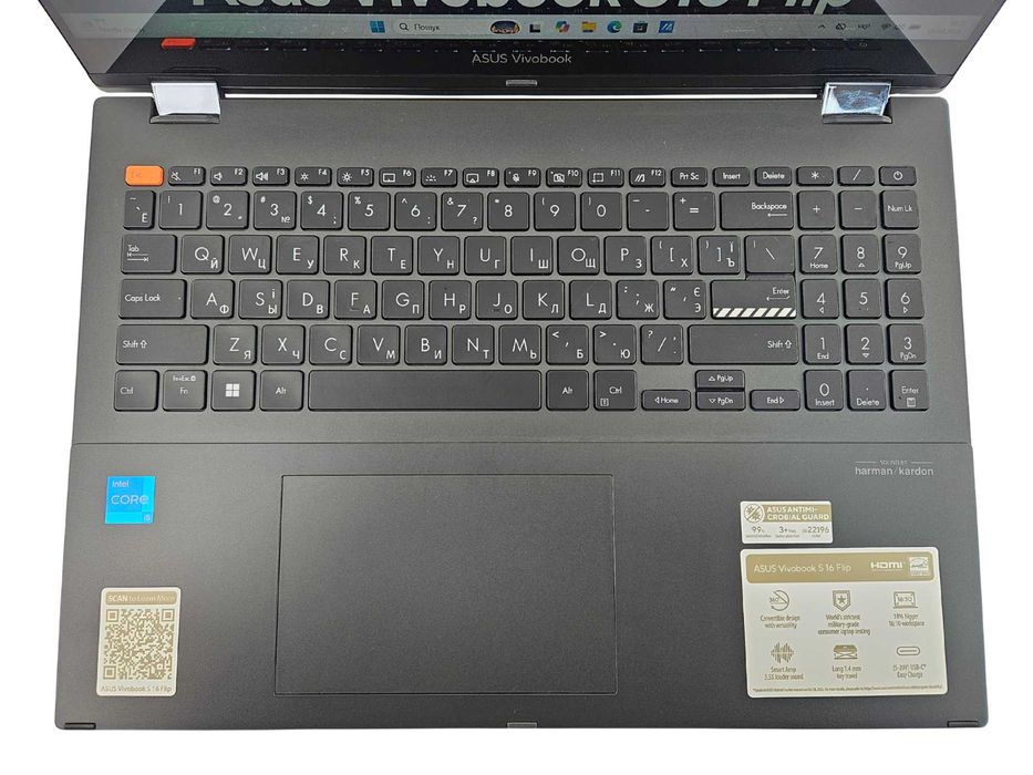 Ноутбук Asus Vivobook S 16 Flip 360°|i5-1335U|16GB|512GB