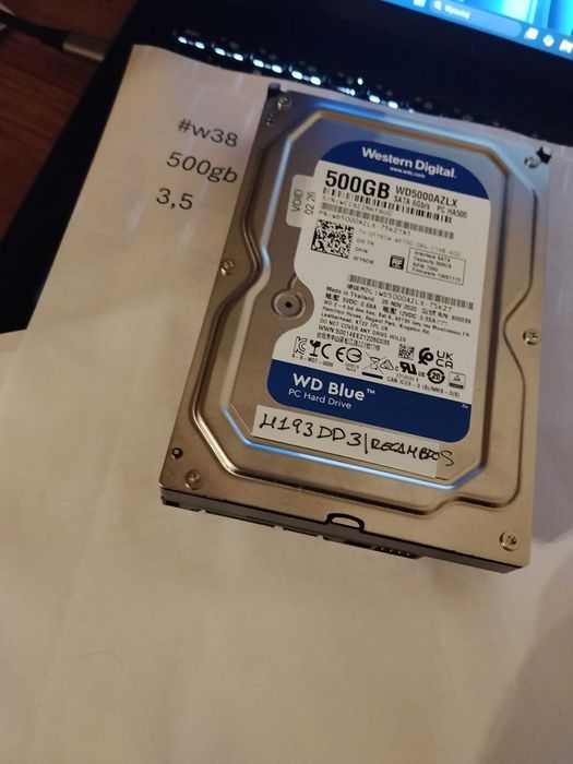 dysk hdd 500gb 3,5 #w38