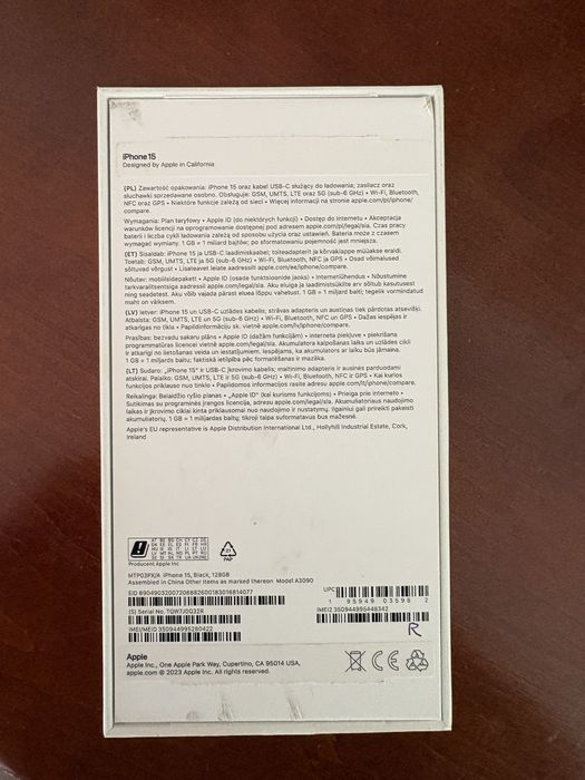 Iphone 15 128GB nowy