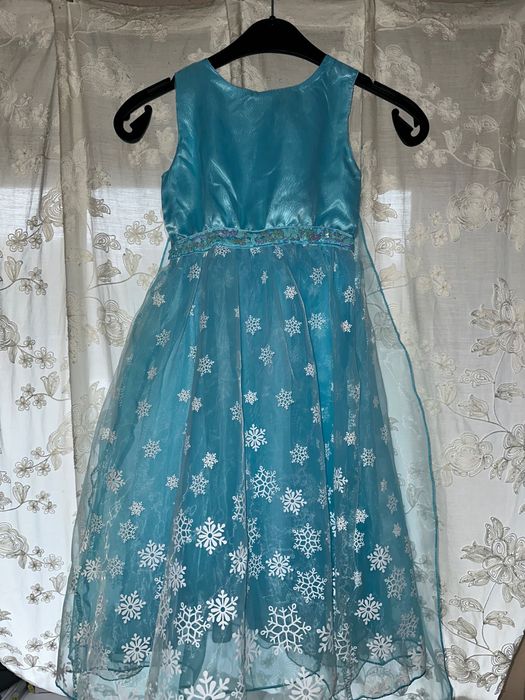 Новорічна сукня сніжинка, снігова королева, Ельза р.116-122