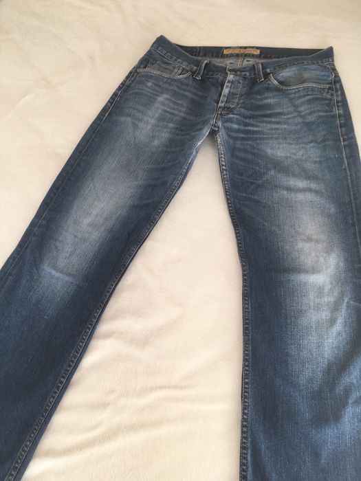 Calças ganga azul Tiffossi