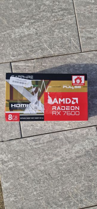 Placa Gráfica RX 7600 8gb OC