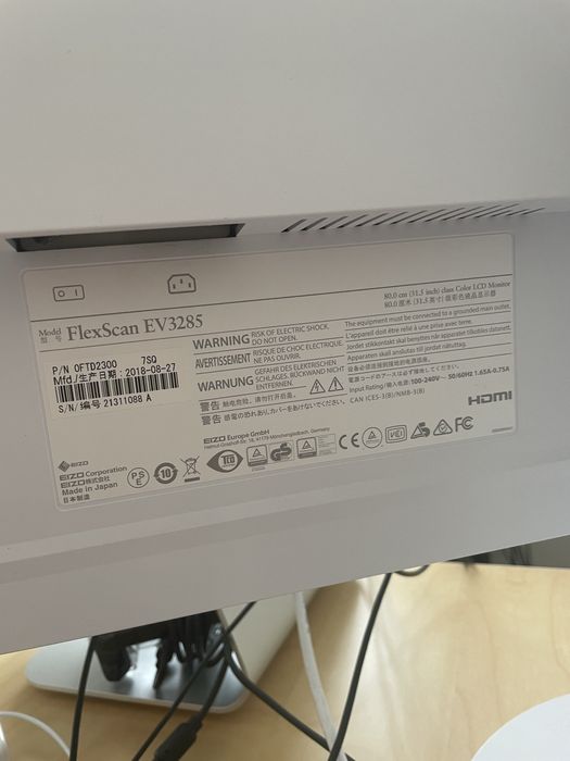 EIZO FlexScan EV3285-WT