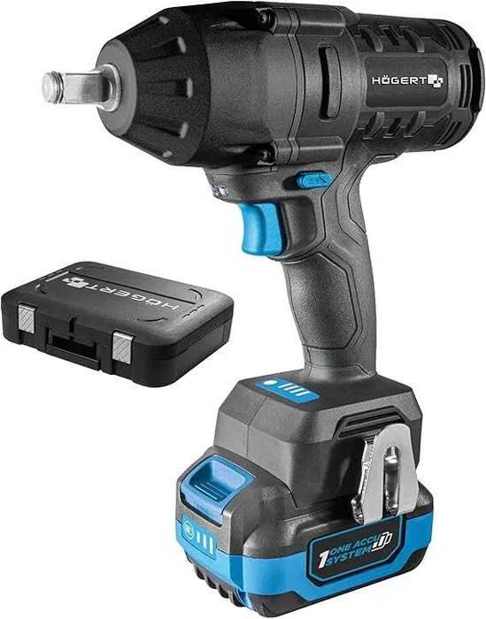 Högert hogert Technik wkrętarka udarowa 18V, akumulator 4A 600 Nm GW24