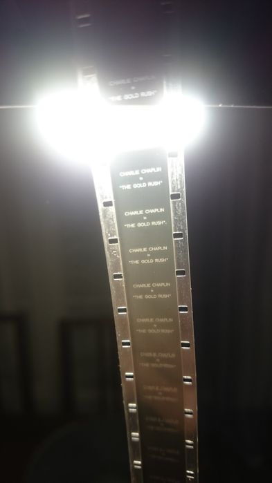Charli Chaplin Gorączka złota - taśma filmowa 16mm