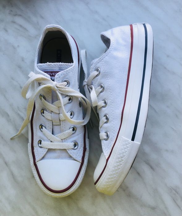 Белые кеды конверсы Converse