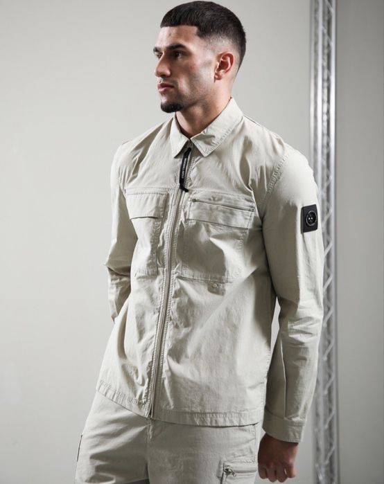 Куртка Marshall Artist Vanguard Overshirt Stone | Оригінал