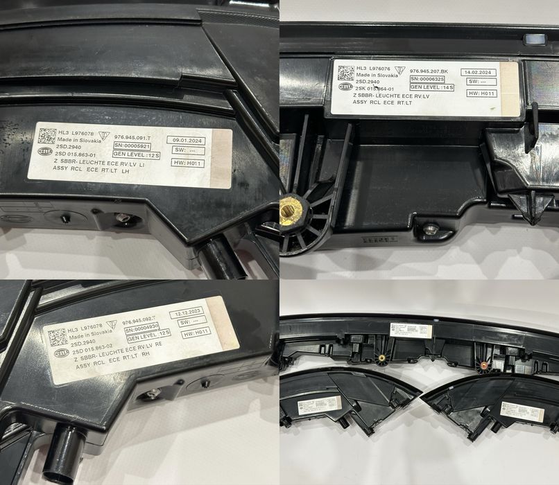 Porsche Panamera 976 фонарі фонарь стоп ліхтар оптика задня наявності