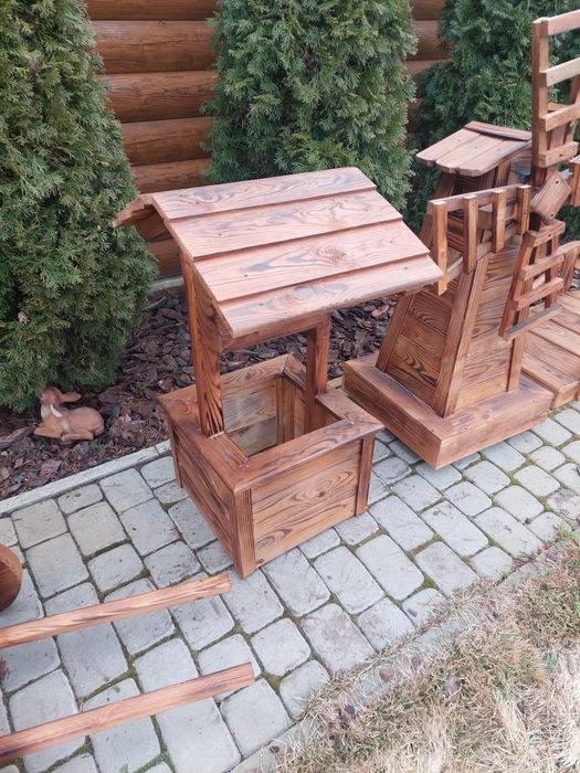 Садові вироби,млин ,криниця,візок,місток.декоративні,ландшафний дизайн