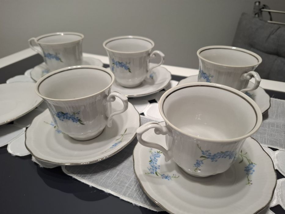 Porcelana Wałbrzych komplet do serwowania serwis do herbaty