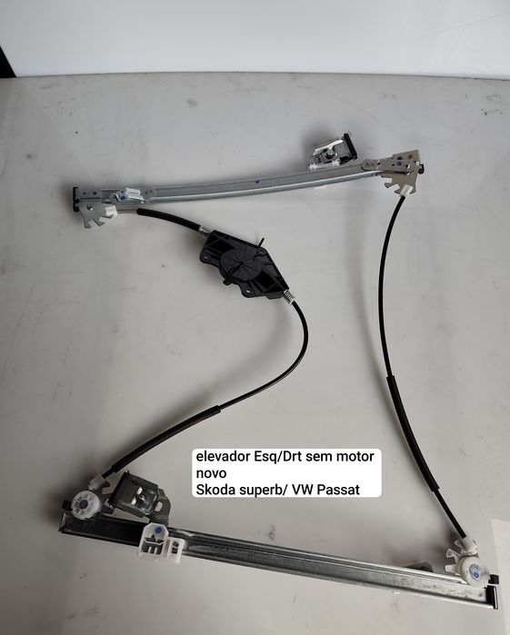 Elevador vidro elétrico estrutura esquerdo drt Skoda superb VW Passat