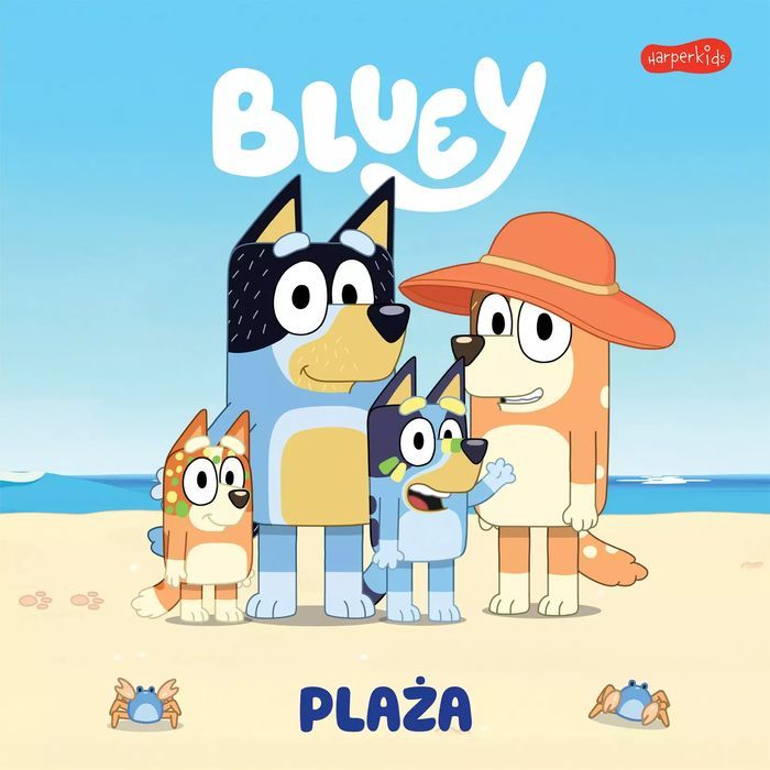 Bluey. Plaża. Moja czytanka. Harperkids