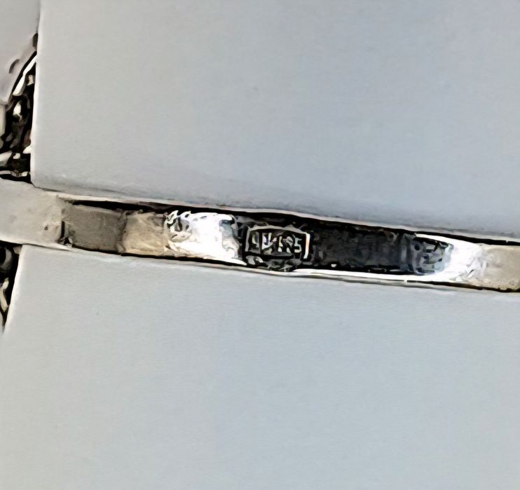 Серебряное кольцо 925 пробы с Серафинитом