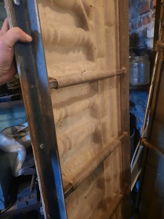 Форма для забору зі склопластику