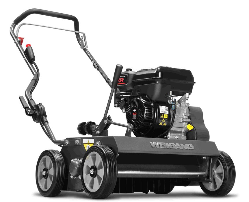 Wertykulator spalinowy WBR486 / Weibang WB486CRB 47 cm , 28 noży PRO