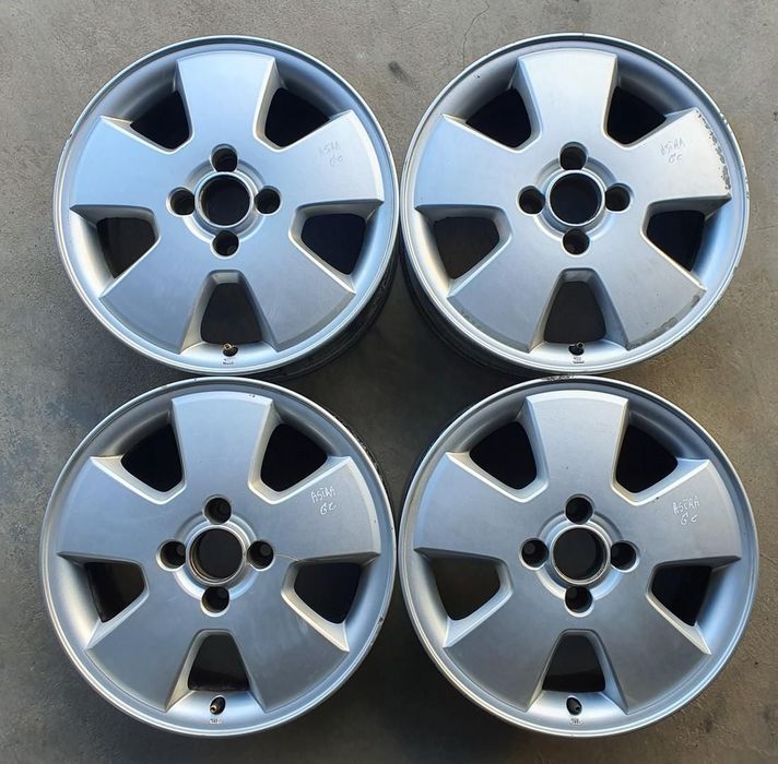 ALUFELGI FELGI 15 6J ET49 4X100 OPEL ASTRA II G 4SZT