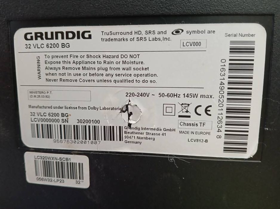 Telewizor grundig 32CVLC6200BG