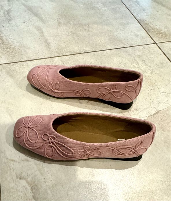 Рожеві балетки Camper Twins 37