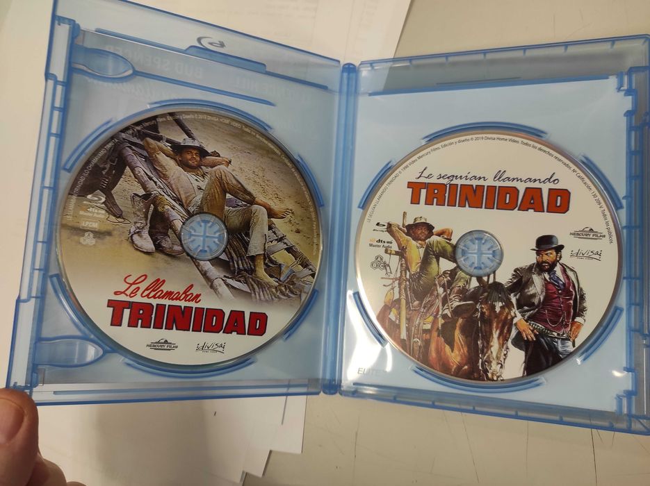 Blu-ray : Trinitá - Cowboy Insolente/Continuaram a Chamar-me Trinitá