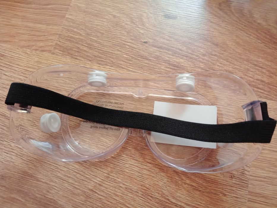 Okulary ochronne 2 sztuki, nowe