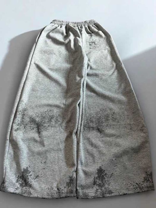 USA SWEATPANTS Y2K(Сірі мішкуваті спортивні штани)