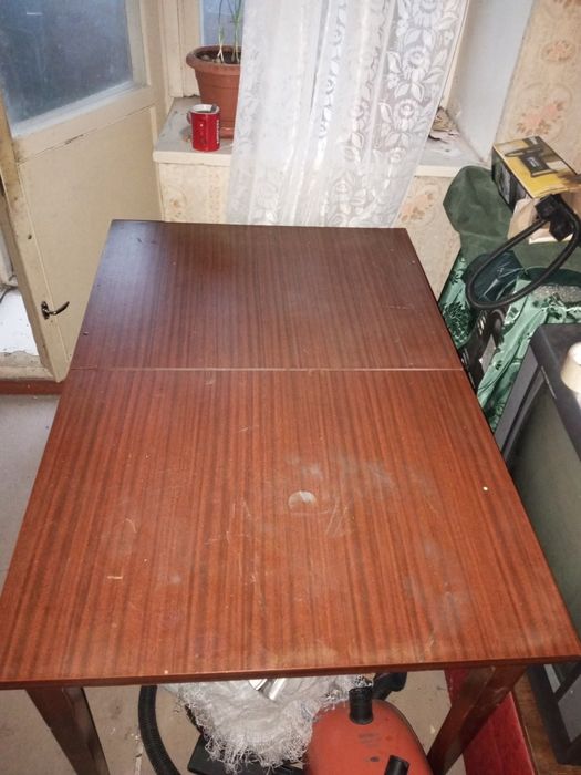 Стіл обідній роздвижний великий