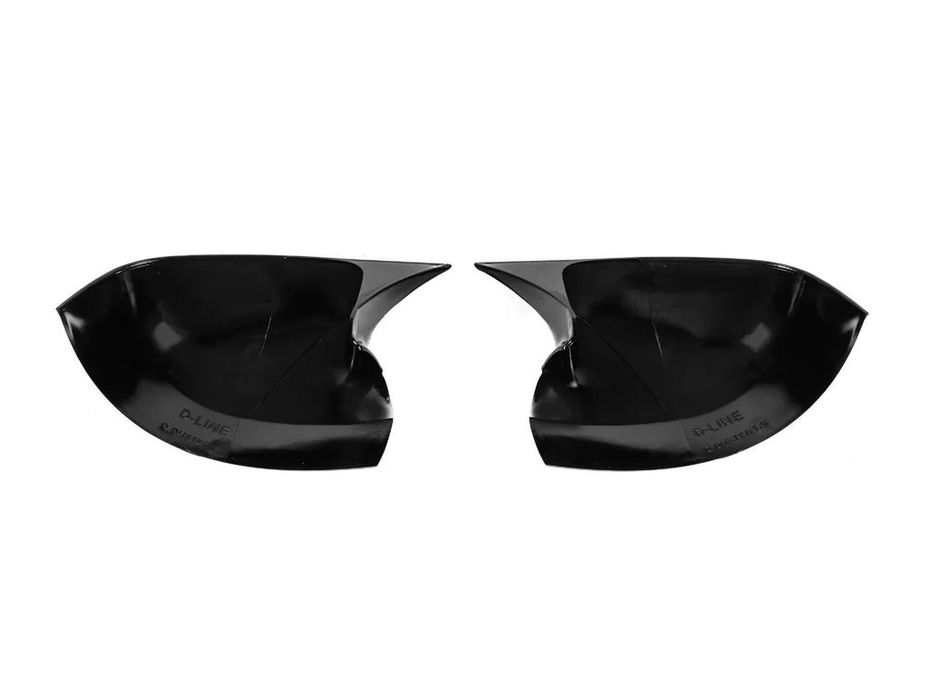 Renault Sandero 2007-2013 рр. Накладки на дзеркала BMW-Style (2 шт)