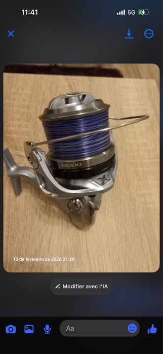 Carretoa Shimano Speedcast XSB 14000 na caixa como Novo